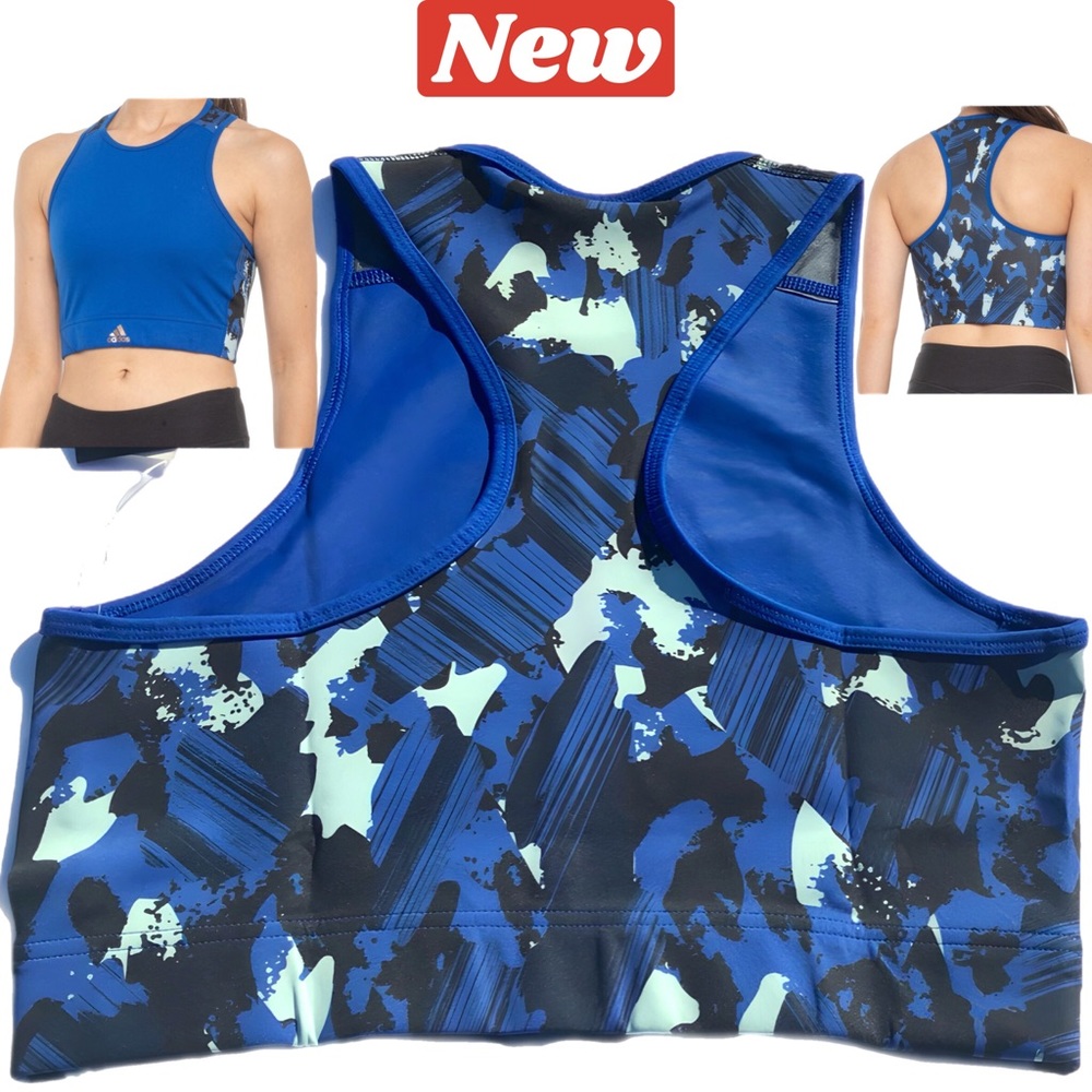 ♻️🆕 adidas x Zoe Saldana U for U B-Top Sports Bra